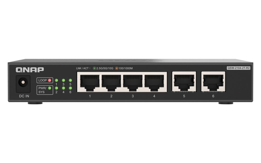 QNAP switch QSW-2104-2T-R2