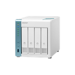 QNAP TS-431K (4 jadrá 1,7 GHz / 1 GB RAM DD3 / 4x SATA / 2x GbE / 3x USB 3.2 Gen1 / snímky)