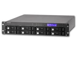 QNAP TS-809U-RP, 8-bay Turbo NAS server Intel/2GB, 8x 3,5"SATA, 4x USB, 2x GLAN