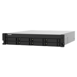 QNAP TS-832PXU-4G (1,7GHz / 4GB RAM / 8x SATA / 2x 2,5GbE / 2x 10GbE SFP+ / 1x PCIe / 4x USB 3.2)