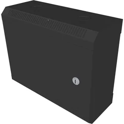 RACK DATACOM 10" 6U/140 mm (plech) čierny