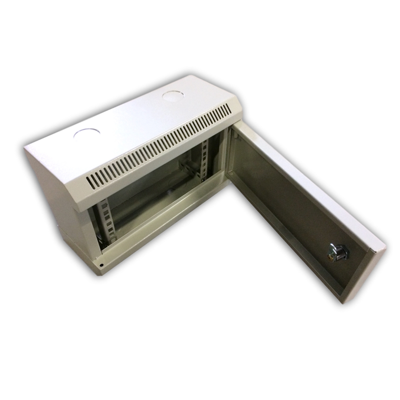 RACK DATACOM 10" nástenný rack 4U/140 mm (plech) sivý