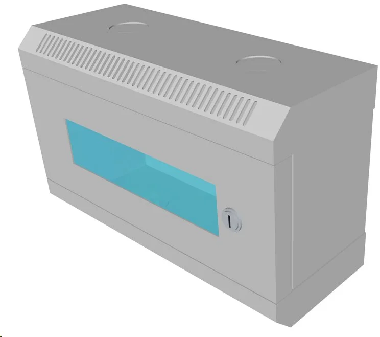 RACK DATACOM 10" nástenný rozvádzač 4U/140 mm 7020