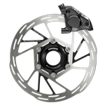 Řadící/hydraulická disková brzda SRAM FORCE AXS E1 Stealthamajig connected, zadní brzdová/
