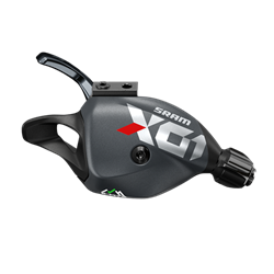 Řadící páčka SRAM X01 Eagle Single Click  zadní včetně objímky, Red