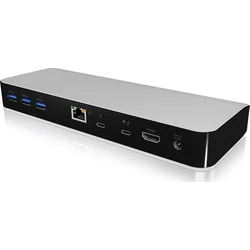 RaidSonic ICY BOX IB-DK2501-TB3 Dokovacia stanica Thunderbolt 3 USB-C