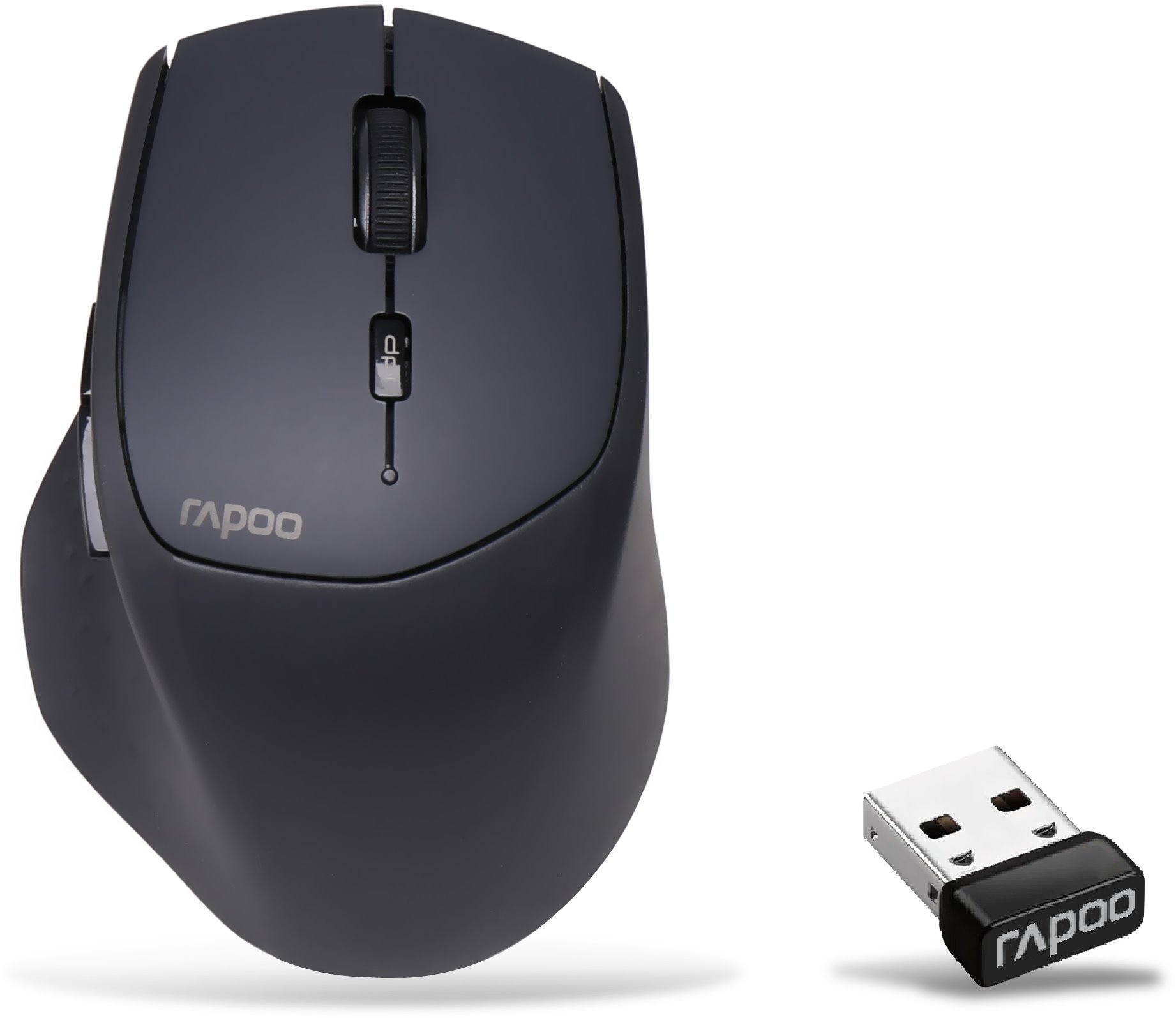 Rapoo 9800M set sivý