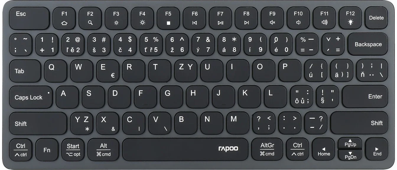 Rapoo UCK-6001 čierna
