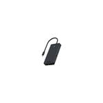 Rapoo UCM-2006 12-in-1 multiportový adaptér USB-C