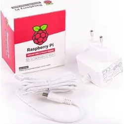 RASPBERRY PI napájací adaptér USB-C 3A pre Rpi 4, biela RB-Netzteil4-W