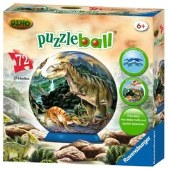 Ravensburger - Dinosauři puzzleball, 72 dílků