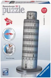 Ravensburger - Šikmá věž v pise 3D, 216 dílků
