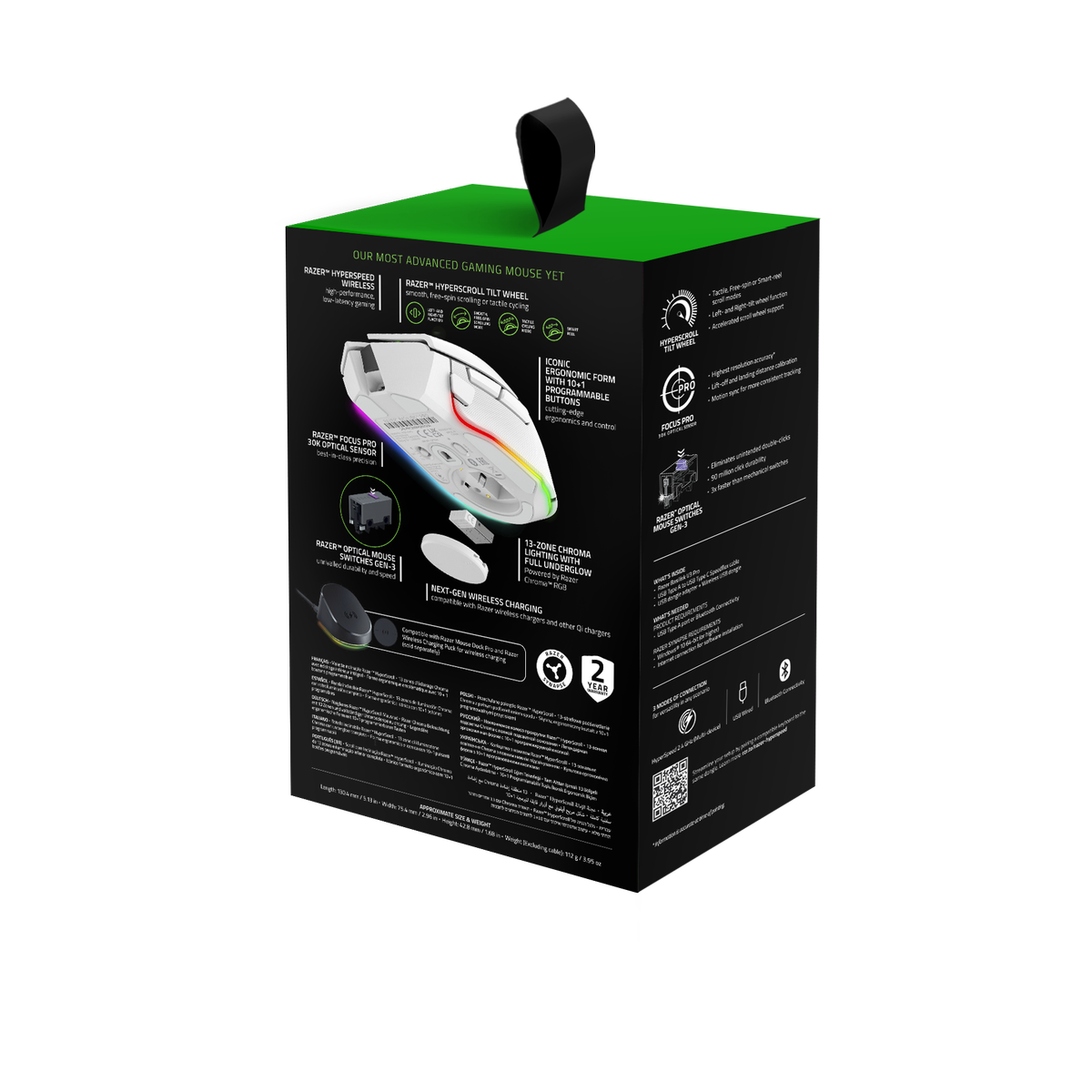 Razer Basilisk V3 Pro White
