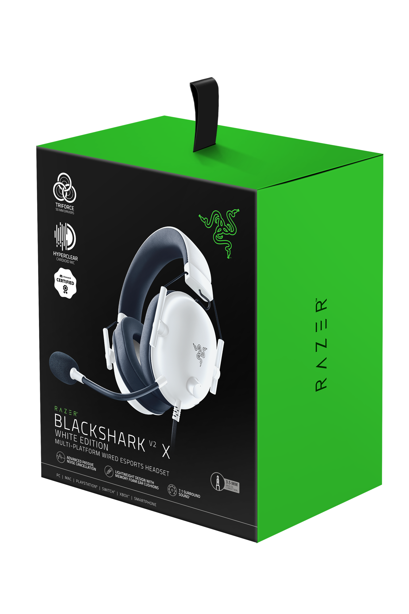 Razer BlackShark V2 X White