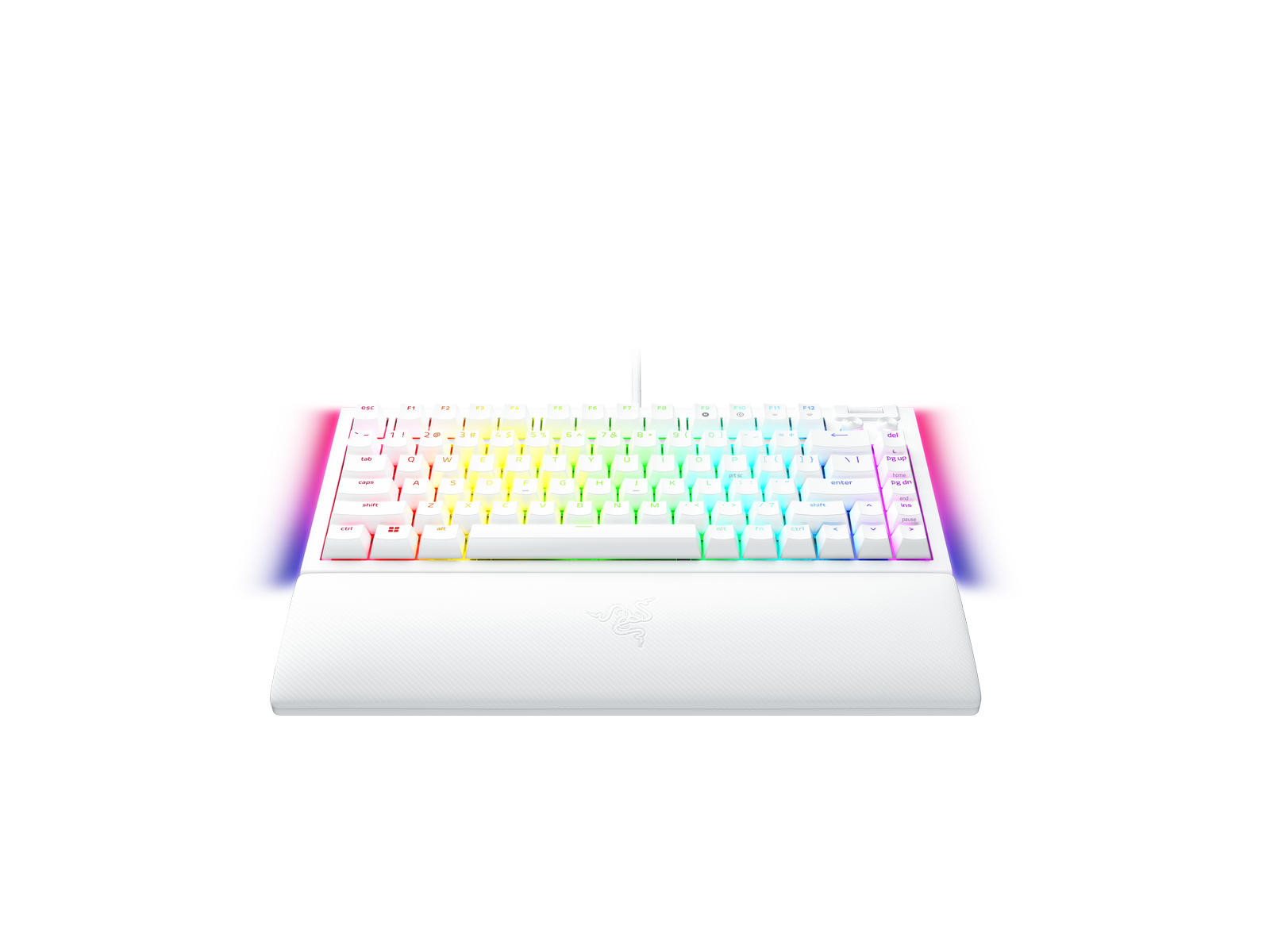 Razer BlackWidow V4 75% White Ed., US