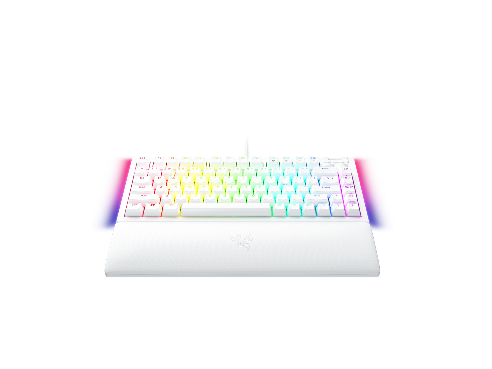 Razer BlackWidow V4 75% White Ed., US