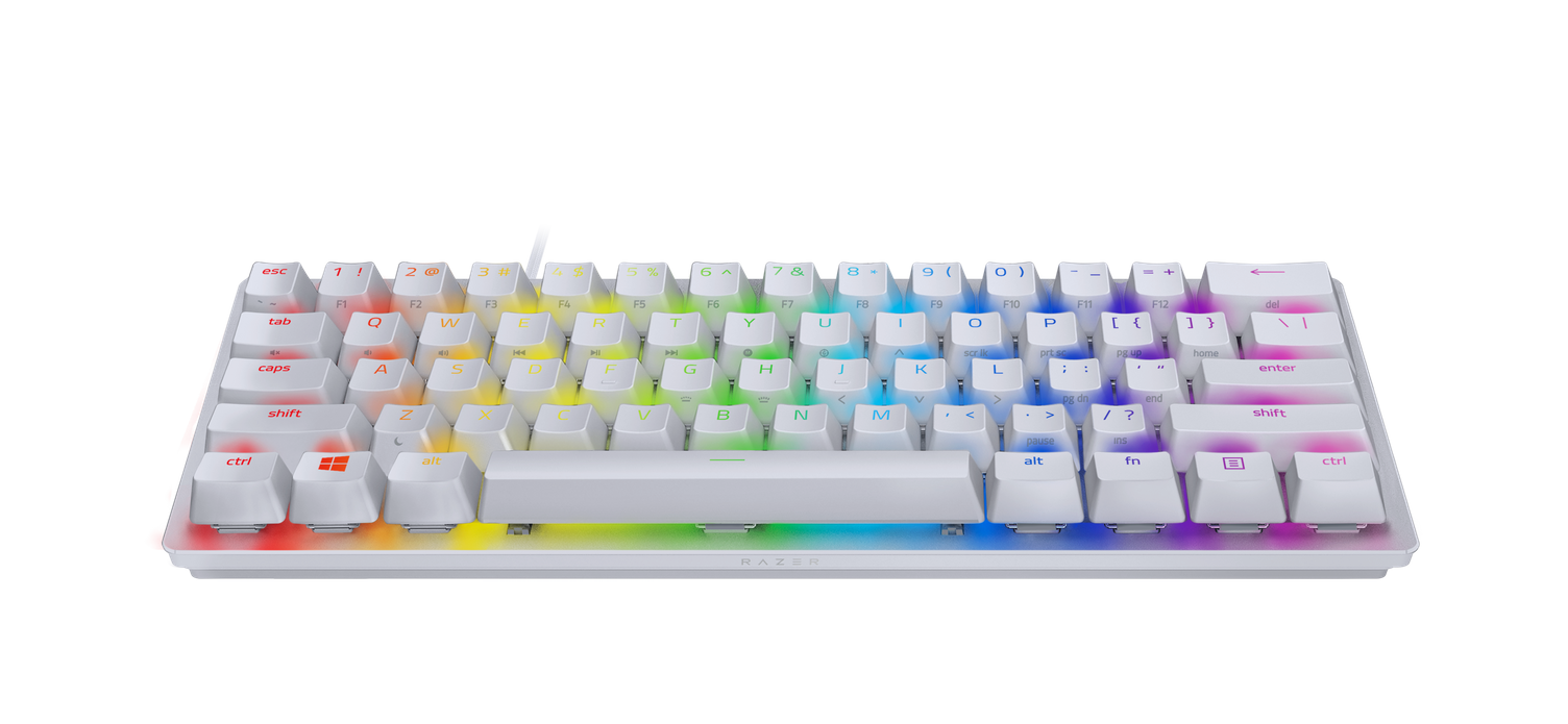 Razer Huntsman Mini Mercury Ed. (Clicky Purple Switch), US