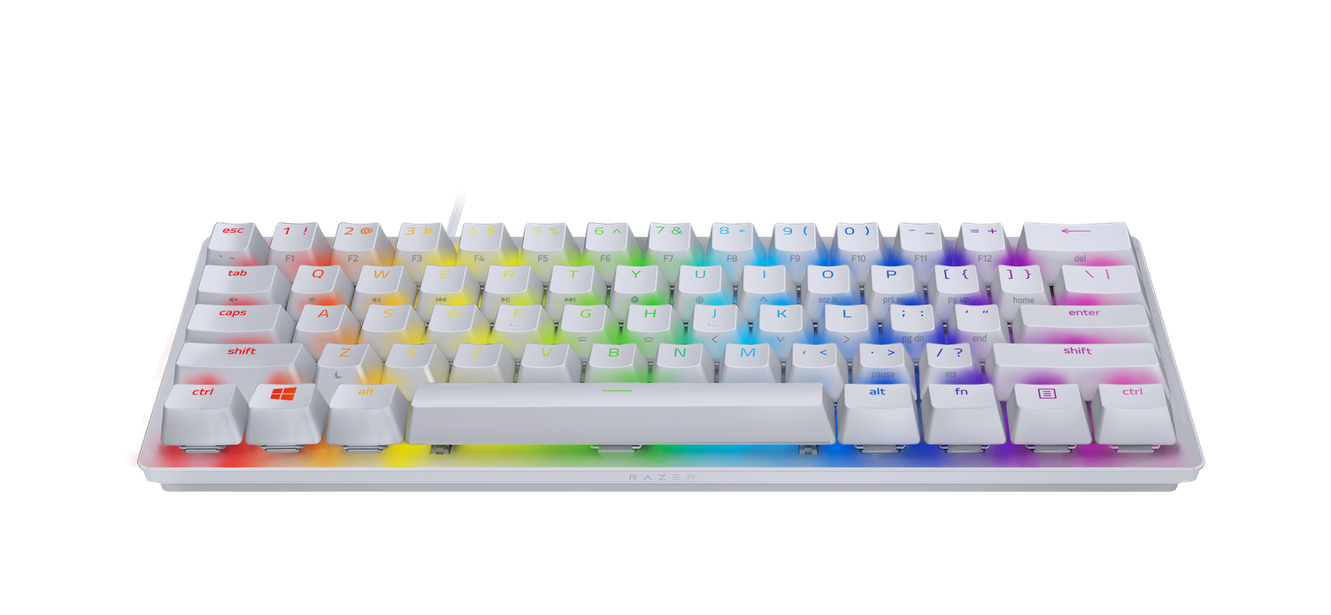 Razer Huntsman Mini Mercury Ed. (Clicky Purple Switch), US