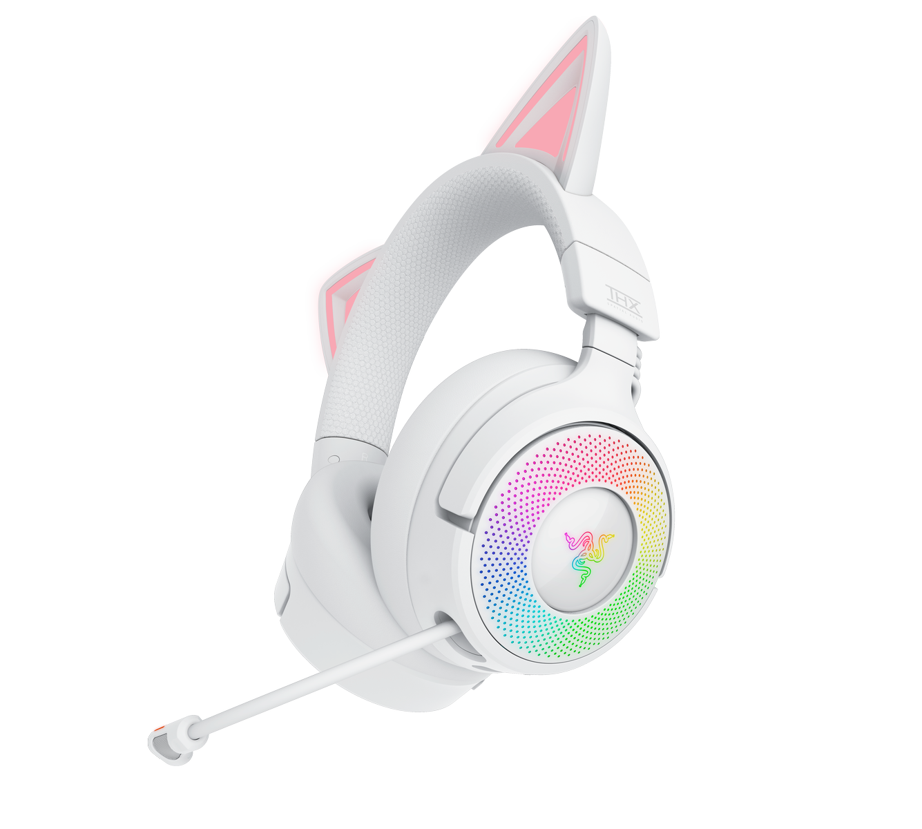 Razer Kraken Kitty V3 Pro - biely