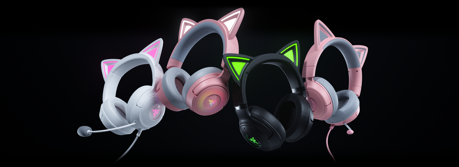 Razer Kraken Kitty V3 X - White