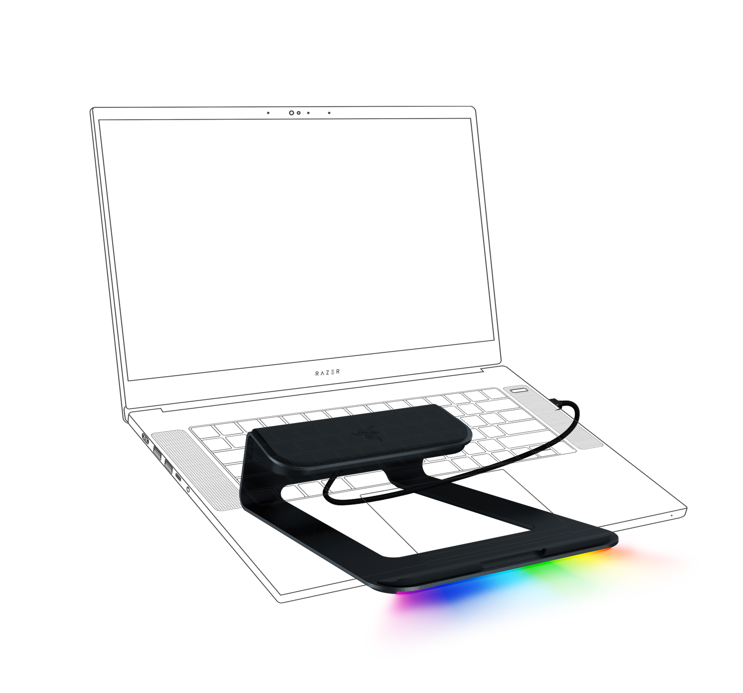 Razer Laptop Stand Chroma V2
