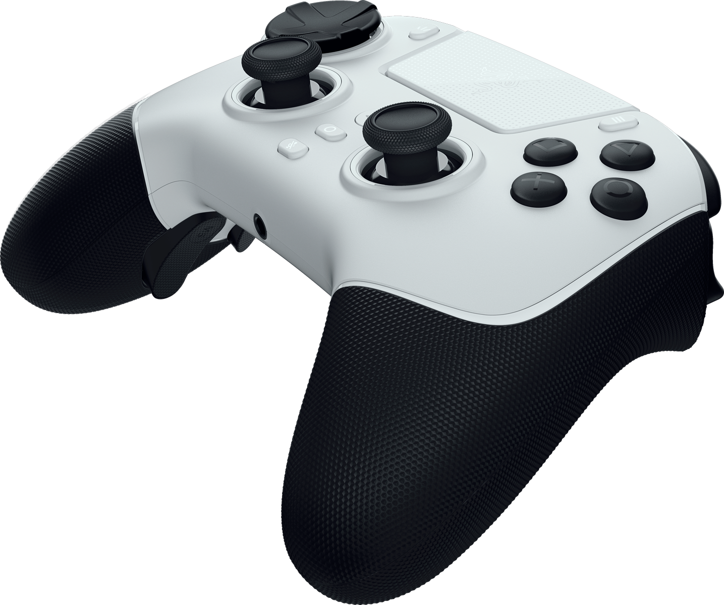 Razer Raiju V3 Pro pre PS5 a PC - biely