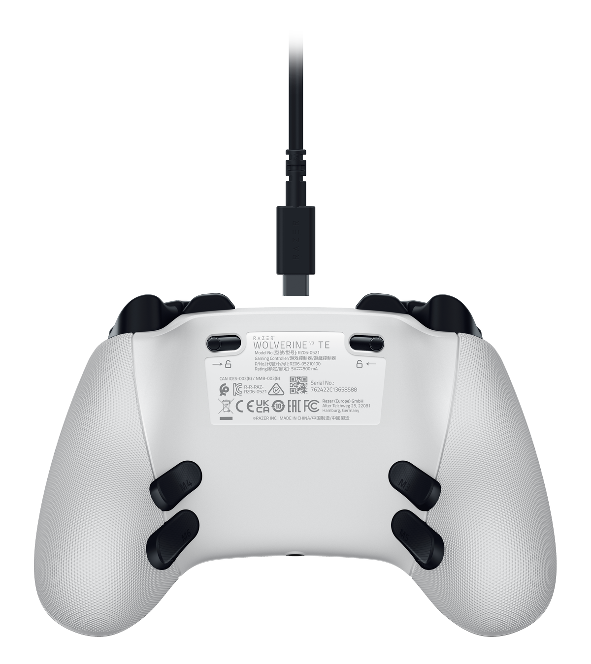 Razer Wolverine V3 Tournament Ed.-  White