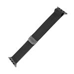 Remienok Fixed Mesh Strap zo sieťoviny z nehrdzavejúcej ocele pre Apple Watch 42/44/45 mm, čierny