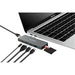 Replikátor portov CANYON DS-5B, 7v1, pre Apple Macbook s Thunderbolt 3 (USB-C 100 W)