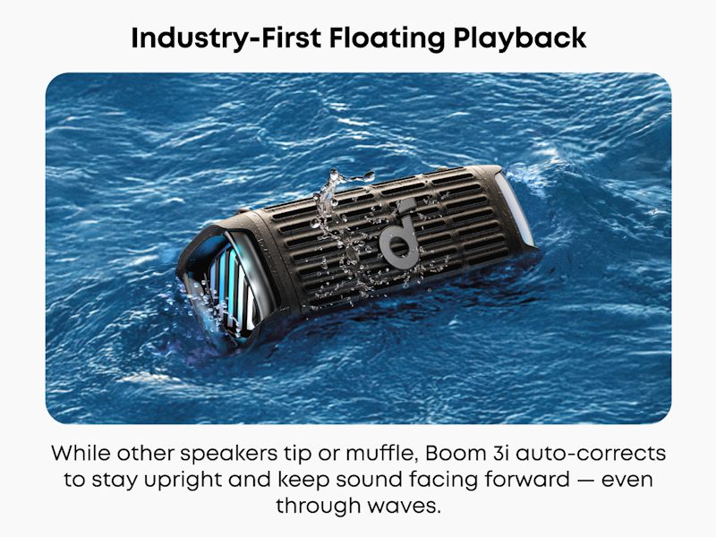 Reproduktor Bluetooth Anker soundcore Boom 3i čierny