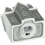 RETLUX RXL 501 Šedý porcelánový domek 1 LED WW 