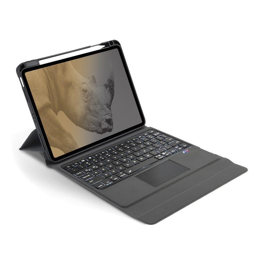 RhinoTech pouzdro s klávesnicí na Apple iPad 10.2" (2019/2020/2021), Apple iPad Air 10.5" (2019) CZ černá