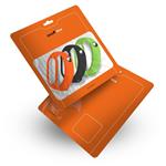 RhinoTech remienky pre Xiaomi Mi Band 6 (3-pack black, orange, green)