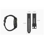 RhinoTech řemínek pro Garmin QuickFit sportovní silikonový 22mm tmavě modrý