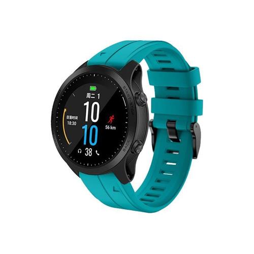 RhinoTech řemínek pro Garmin QuickFit sportovní silikonový 26mm světle zelený