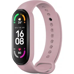 RhinoTech řemínek pro Xiaomi Mi Band 6, světle růžová