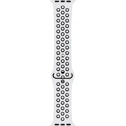 RhinoTech sportovní řemínek pro Apple Watch 42/44/45mm Bílo-černá