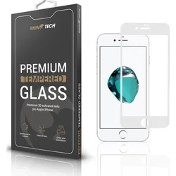 RhinoTech Tvrdené ochranné 3D sklo pre Apple iPhone 7 Plus / 8 Plus (White) RT057