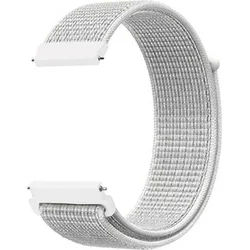RhinoTech univerzální nylonový řemínek Quick Release 22mm bílý