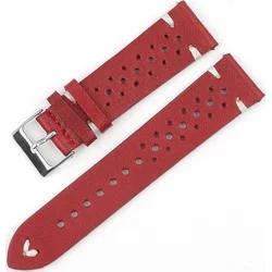 RhinoTech univerzální řemínek Genuine Leather Quick Release 22mm růžový