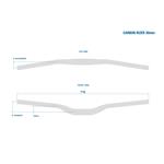 Ritchey WCS Rizer Carbon 710 x 30mm x 9° 30456117022