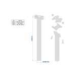 Ritchey WCS Trail sedlovka 30,9x400mm