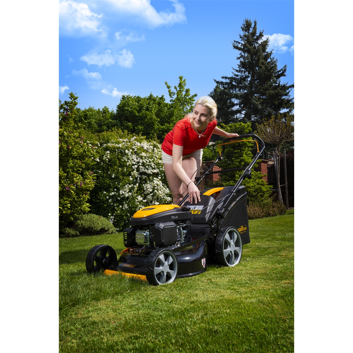 Riwall PRO Benzínová rotačná kosačka s pohonom RPM 5155 PRO