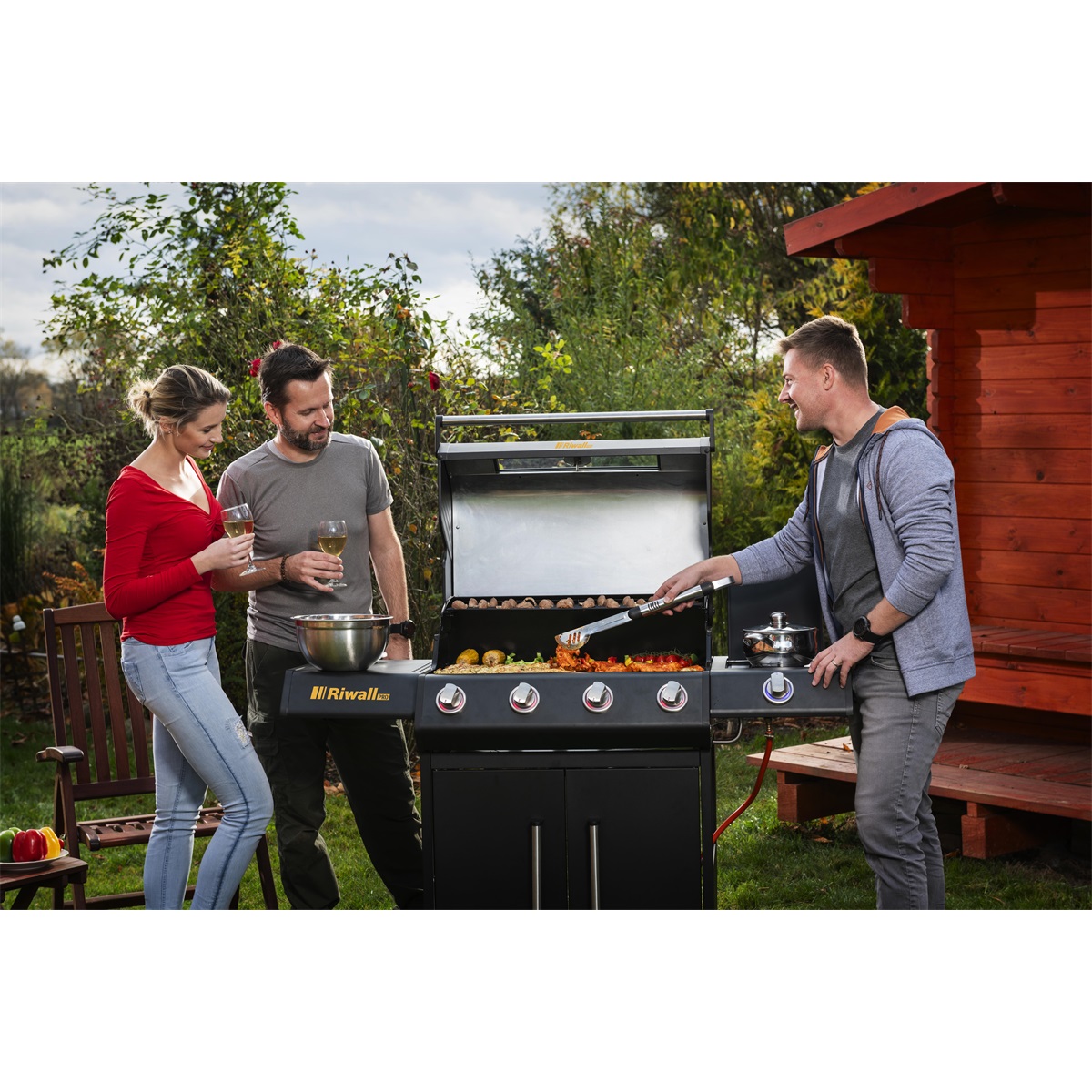 Riwall PRO Plynový gril RGG 61 EXL
