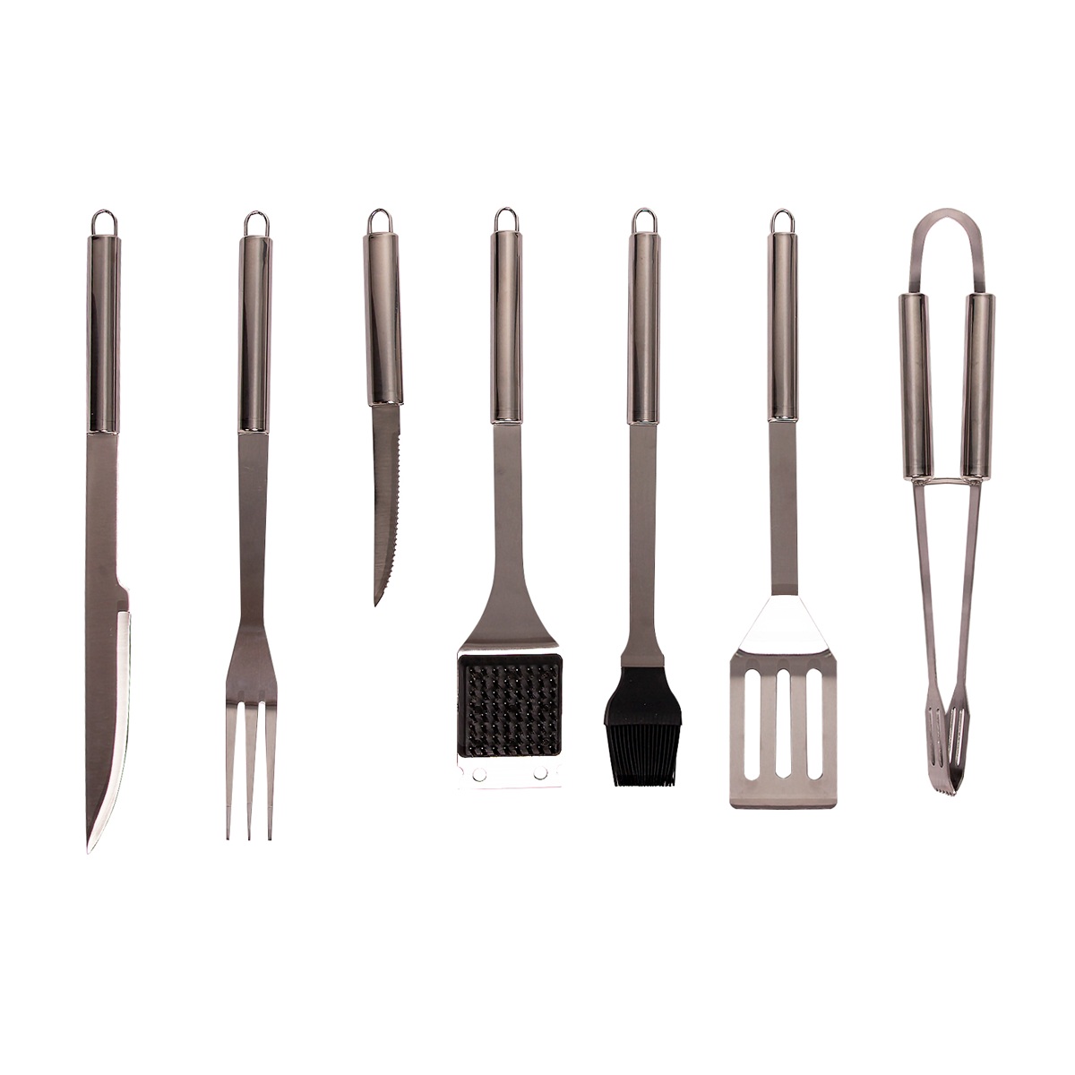Riwall PRO Sada grilovacího nářadí v kufru RBBQ 7S SET