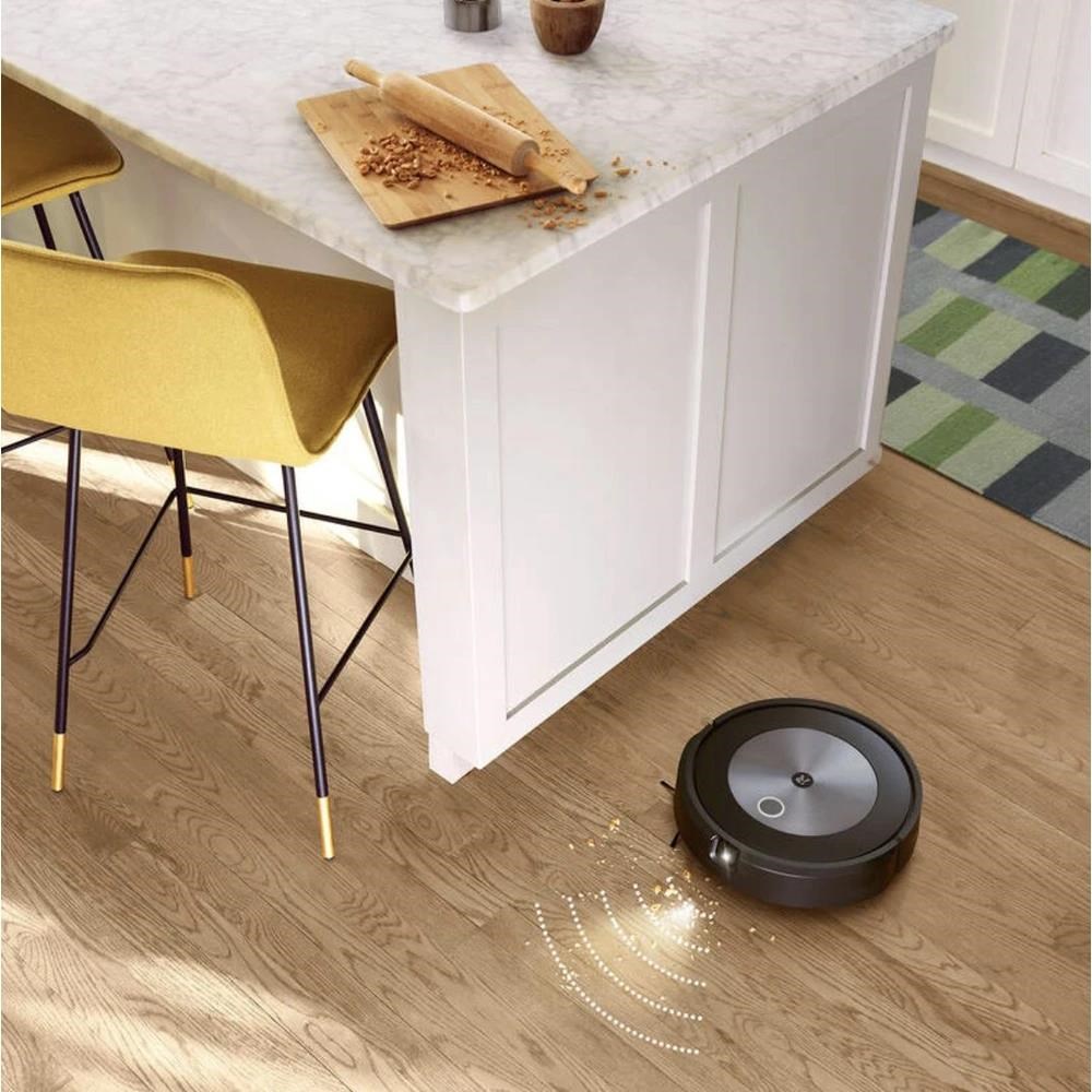 Robotický vysávač iRobot Roomba Combo j5 s mopom, navigácia vSLAM, filter AeroForce, aplikácia iRobot Home, čierny