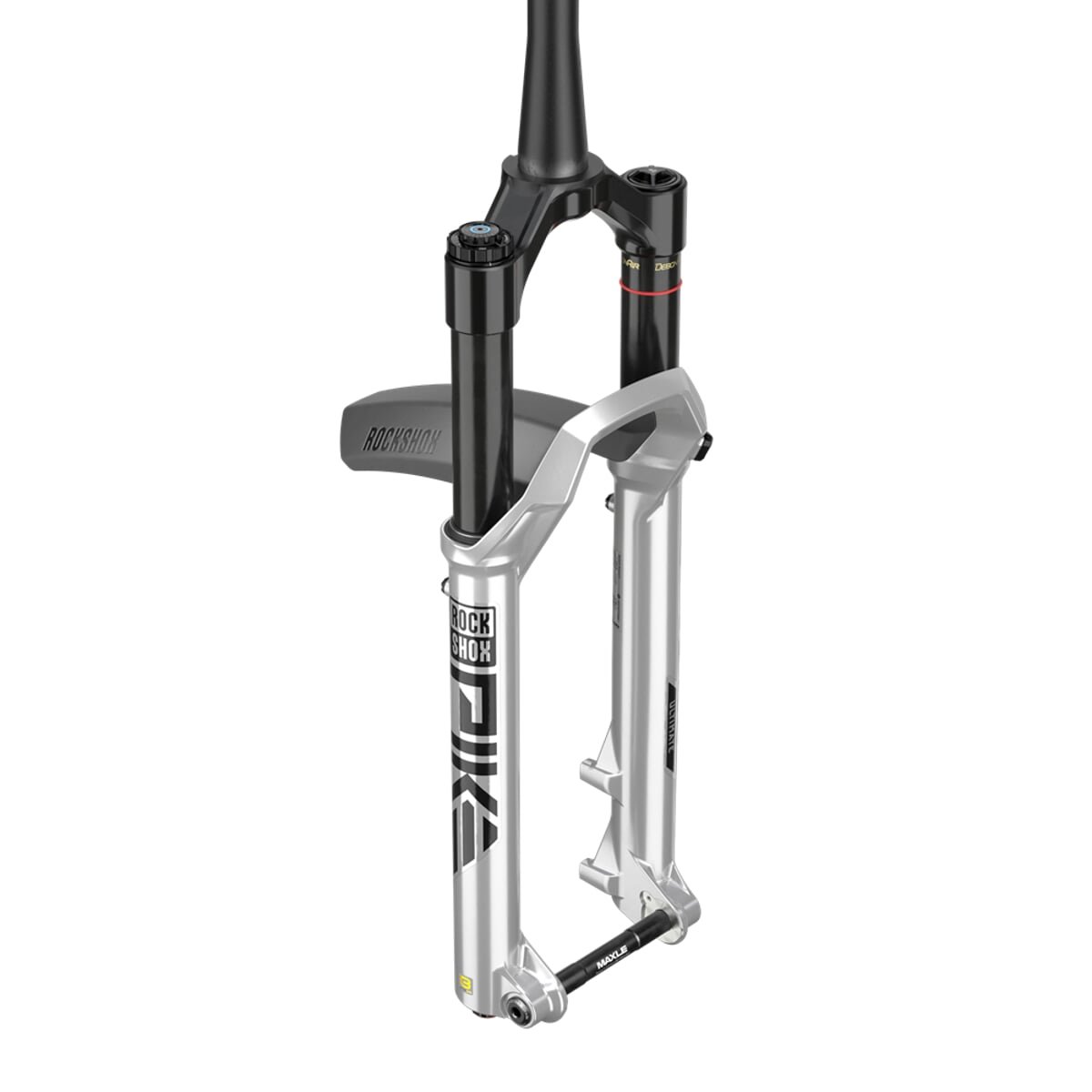 RockShox PIKE Ultimate Charger RC2 - Crown Boost™ 15×110, 27,5" 140mm 44offset, strieborná