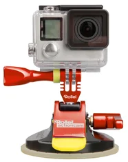 Rollei M1 Suction Cup Mount - Červený