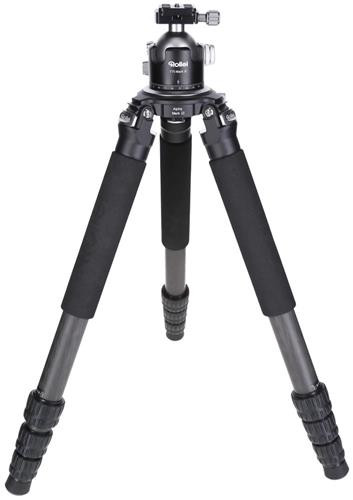 Rollei Stativ Rock Solid Tripod Alpha Mark III/ Zátěž 30kg/ Vytažený 167.5 cm/ Karbon