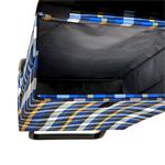 Rolser Jean Scottish 2, nákupná taška na kolieskach, modrá